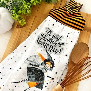Halloween kitchen hand towel